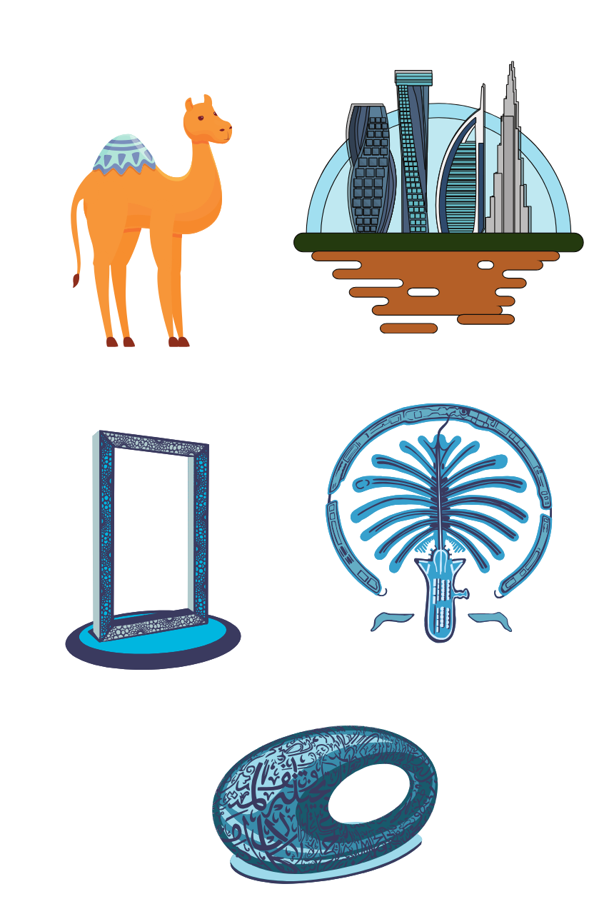 Dubai Sticker