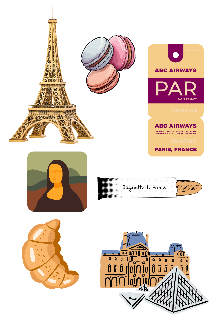 Paris Sticker